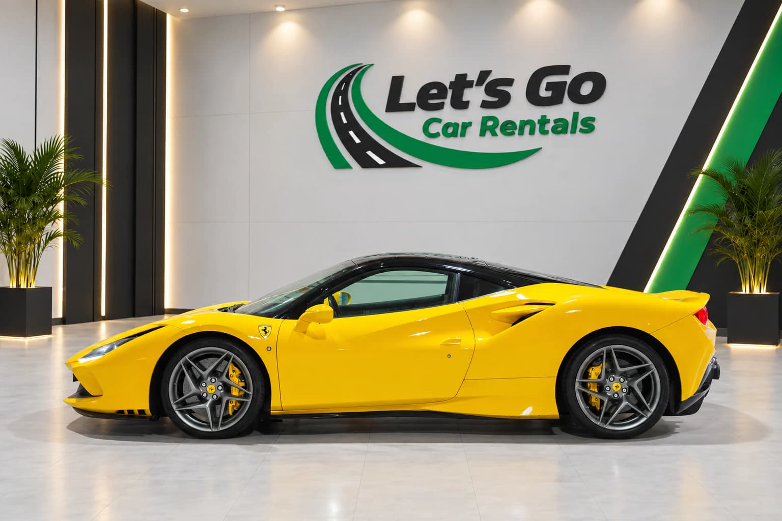 Ferrari F8 Tributo 2023 rental in Dubai – view 3