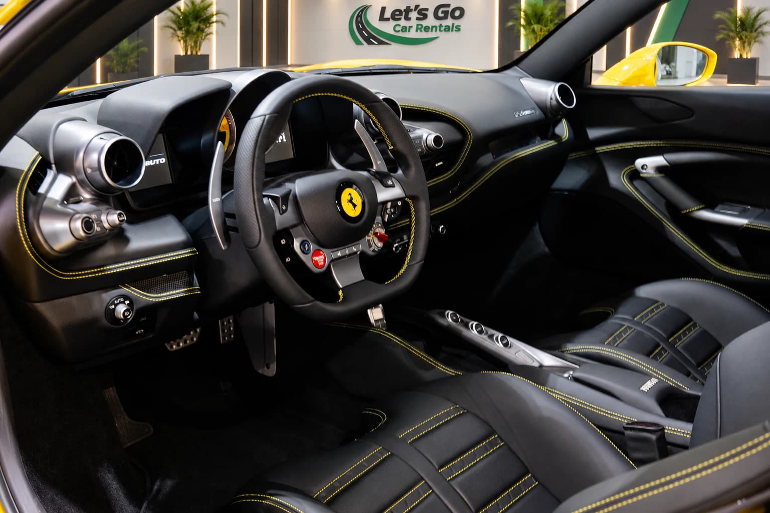 Ferrari F8 Tributo 2023 rental in Dubai – view 4