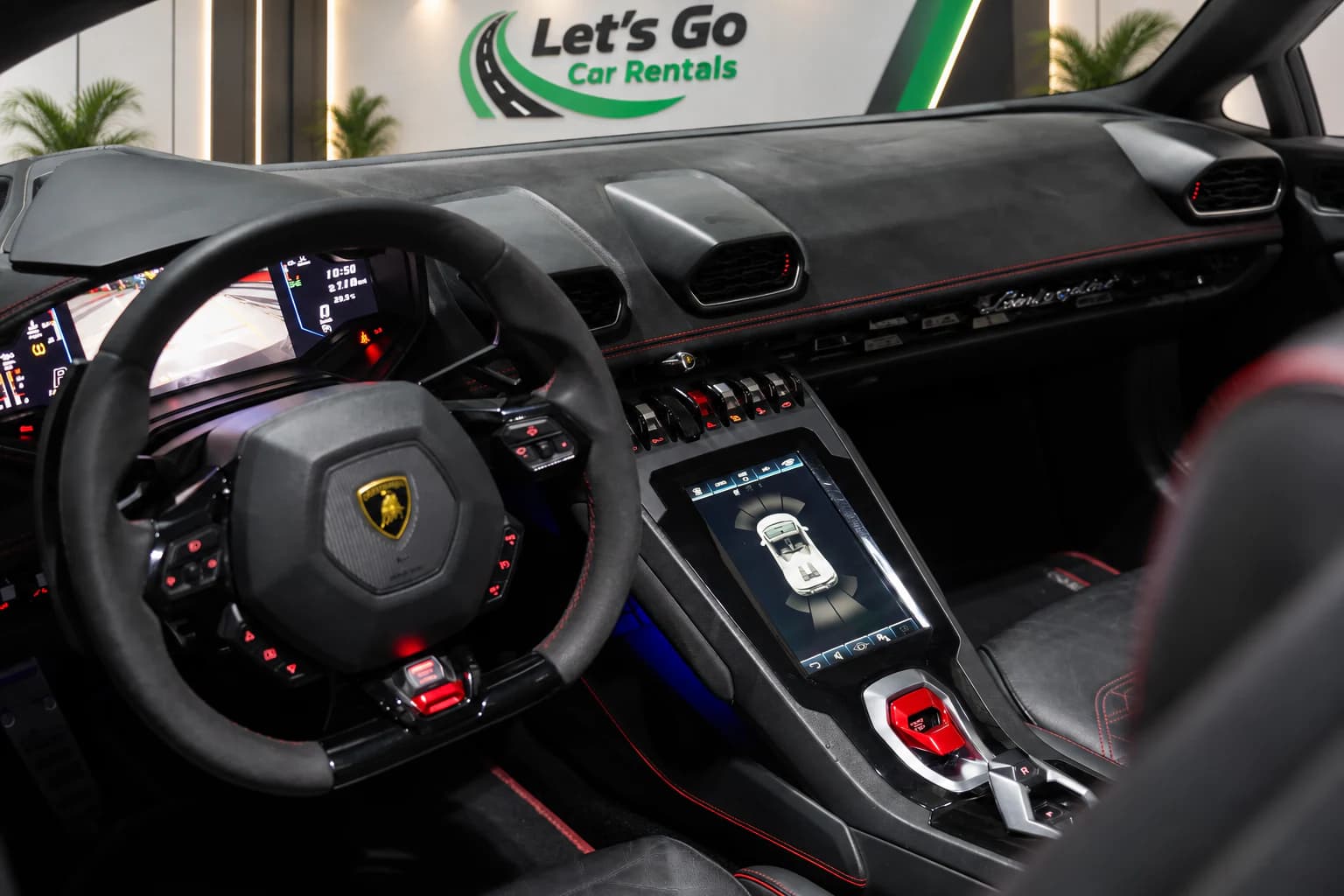 Lamborghini Huracan EVO Spyder 2023 rental in Dubai – view 5