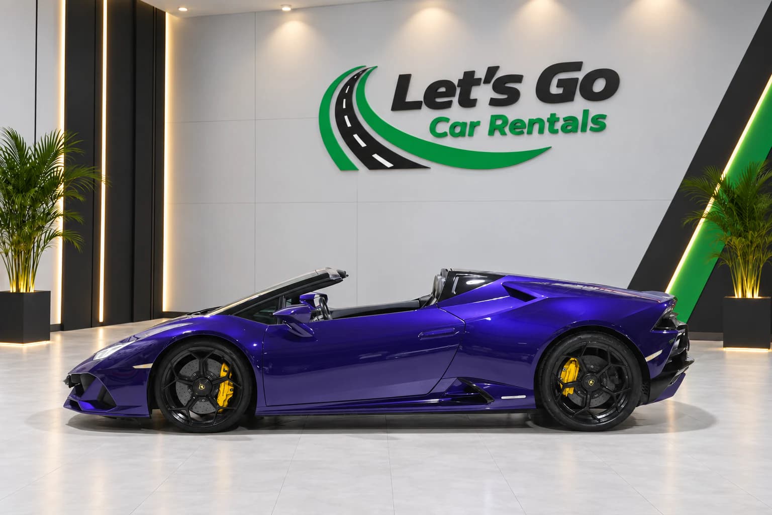 Lamborghini Huracan EVO Spyder 2023 rental in Dubai – view 3