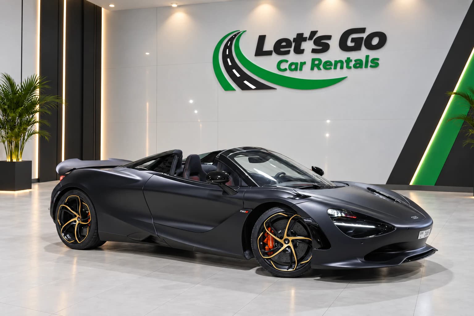 McLaren 750s Spider 2026 rental in Dubai – view 2