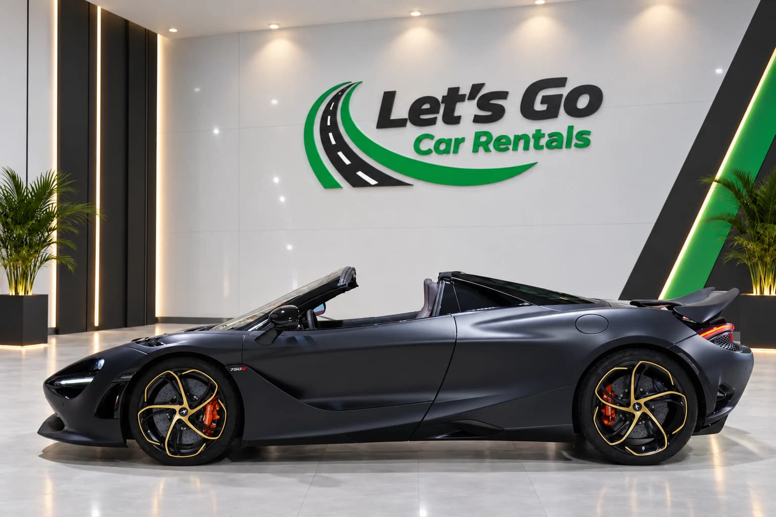 McLaren 750s Spider 2026 rental in Dubai – view 3