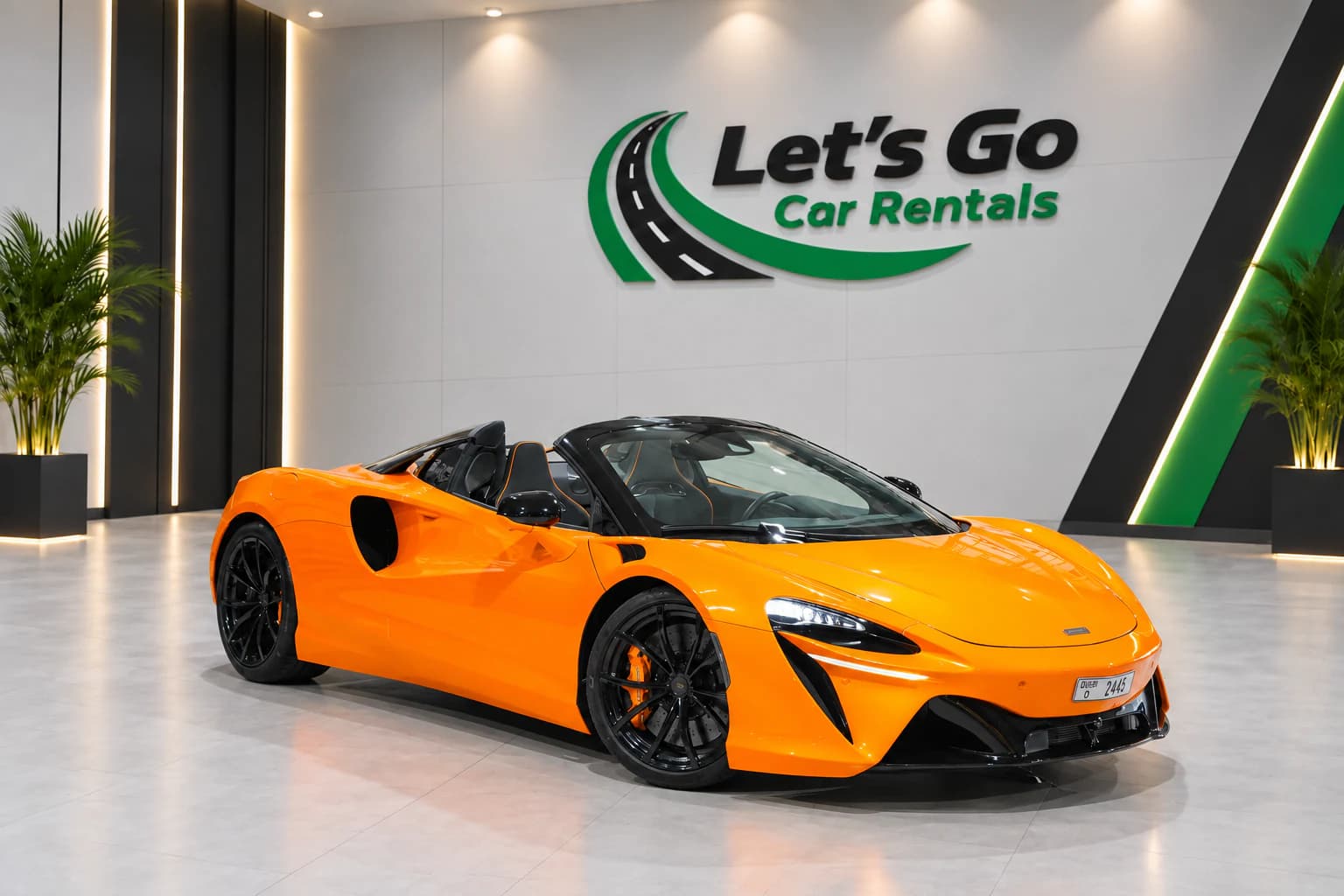 McLaren Artura Spider 2026 rental in Dubai – view 2
