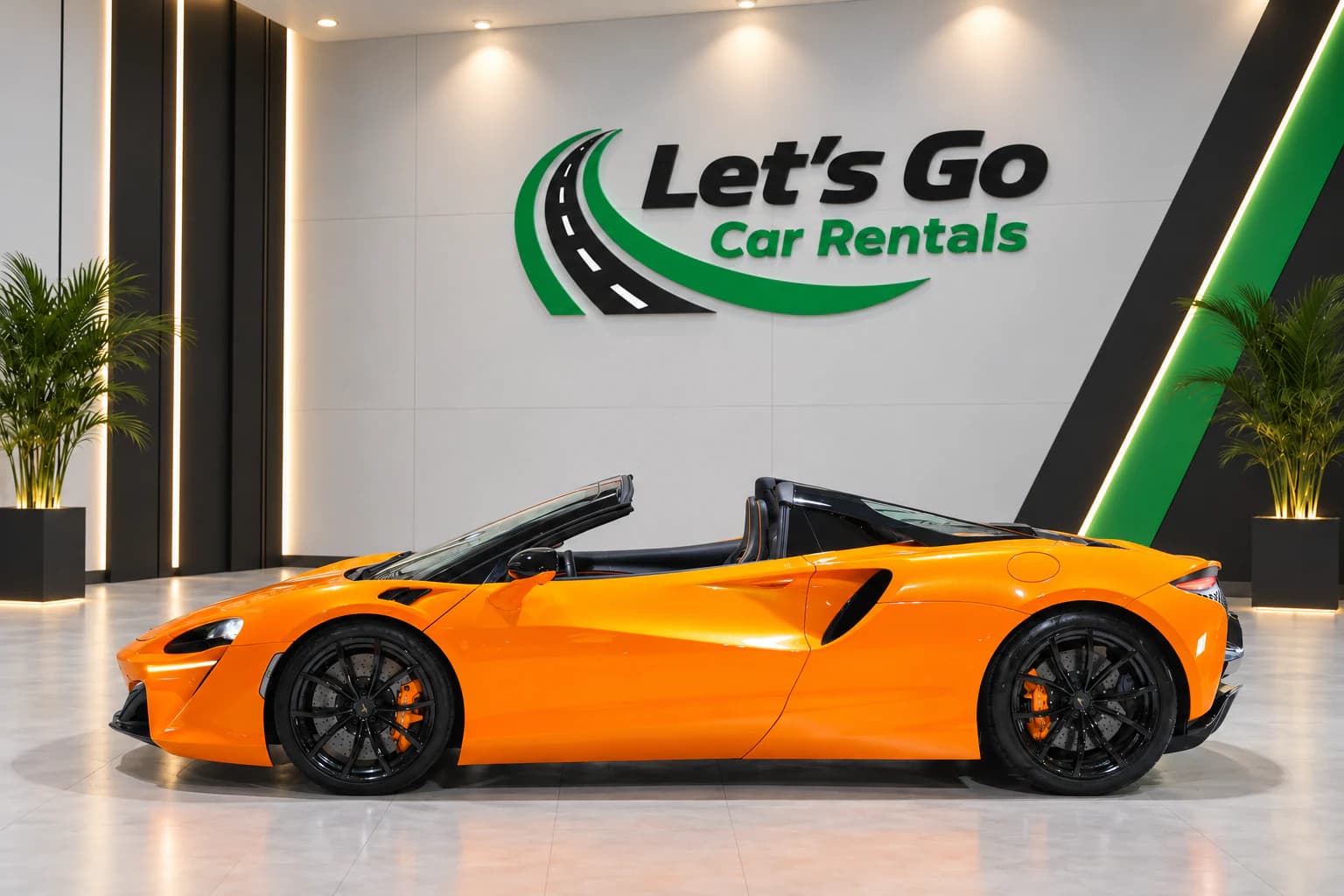 McLaren Artura Spider 2026 rental in Dubai – view 3