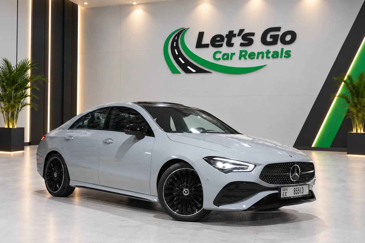 Mercedes CLA200 2026 rental in Dubai – view 2