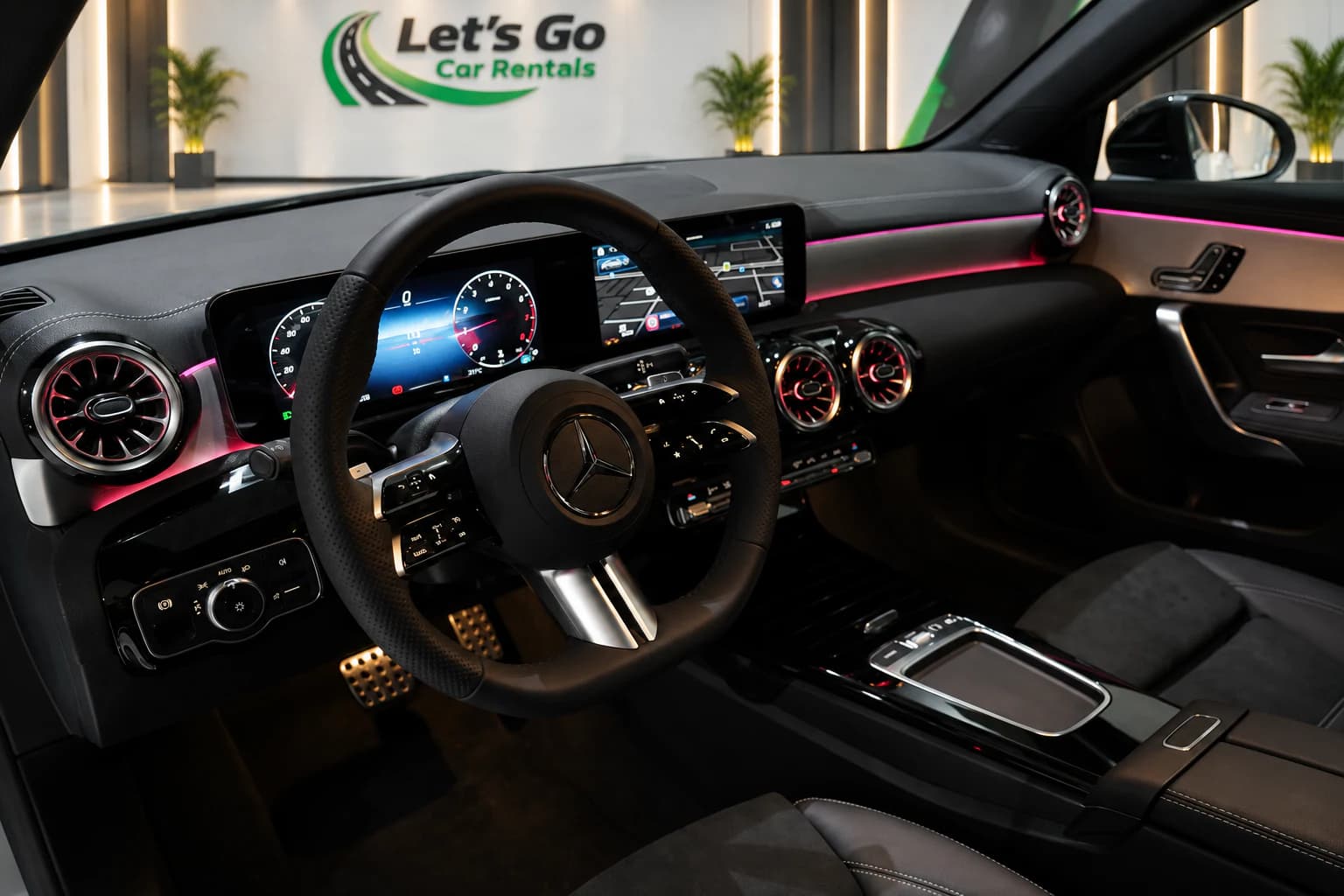 Mercedes CLA200 2026 rental in Dubai – view 4