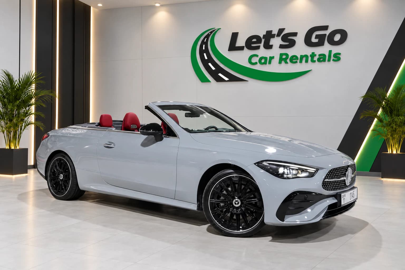 Mercedes CLE300 Cabriolet 2025 rental in Dubai – view 2