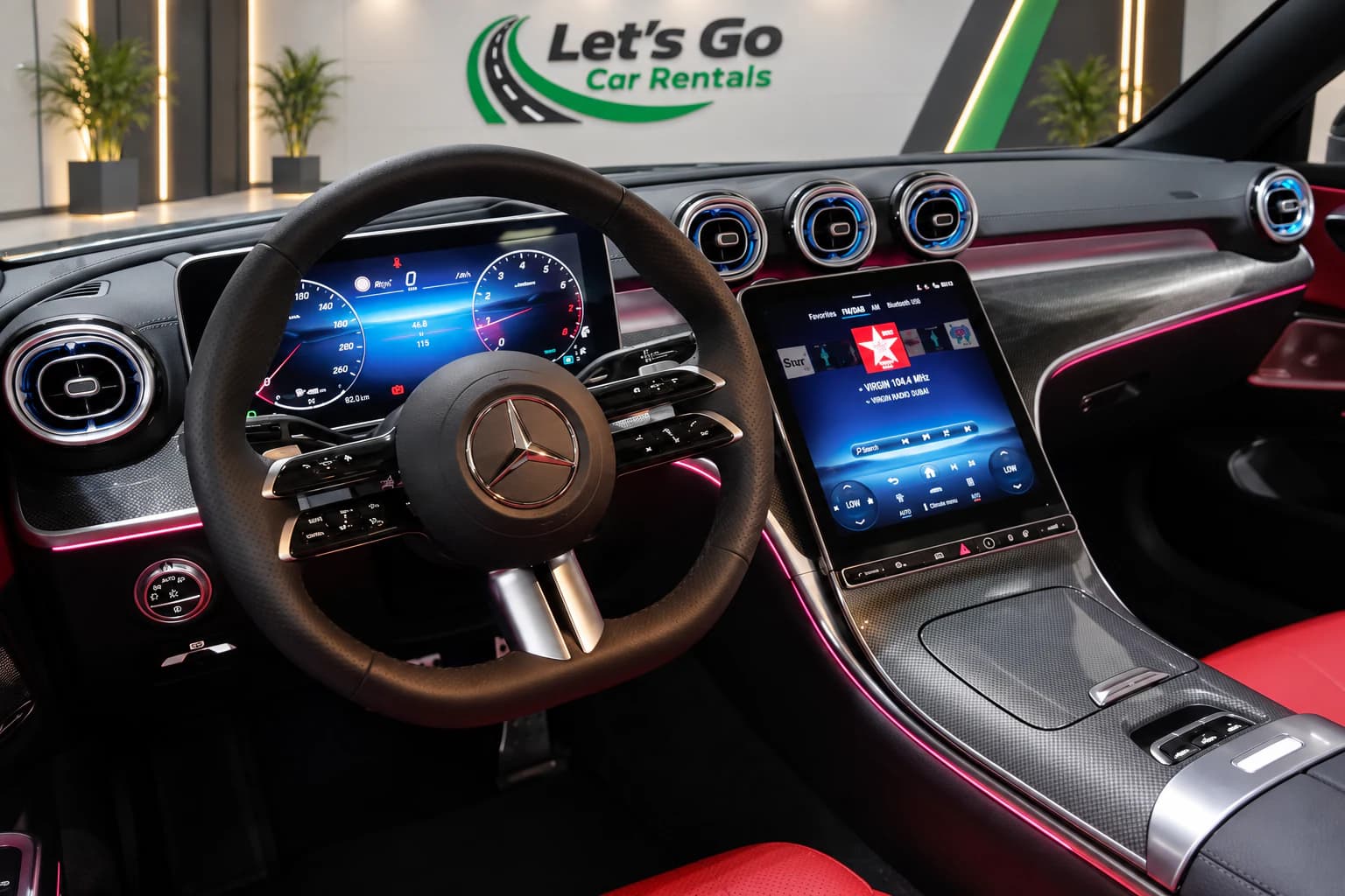 Mercedes CLE300 Cabriolet 2025 rental in Dubai – view 4