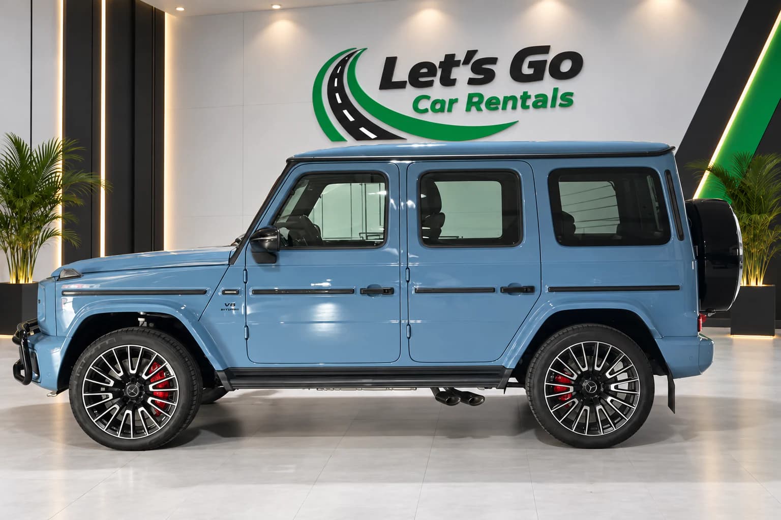 Mercedes G63 AMG Night Package 2025 rental in Dubai – view 2