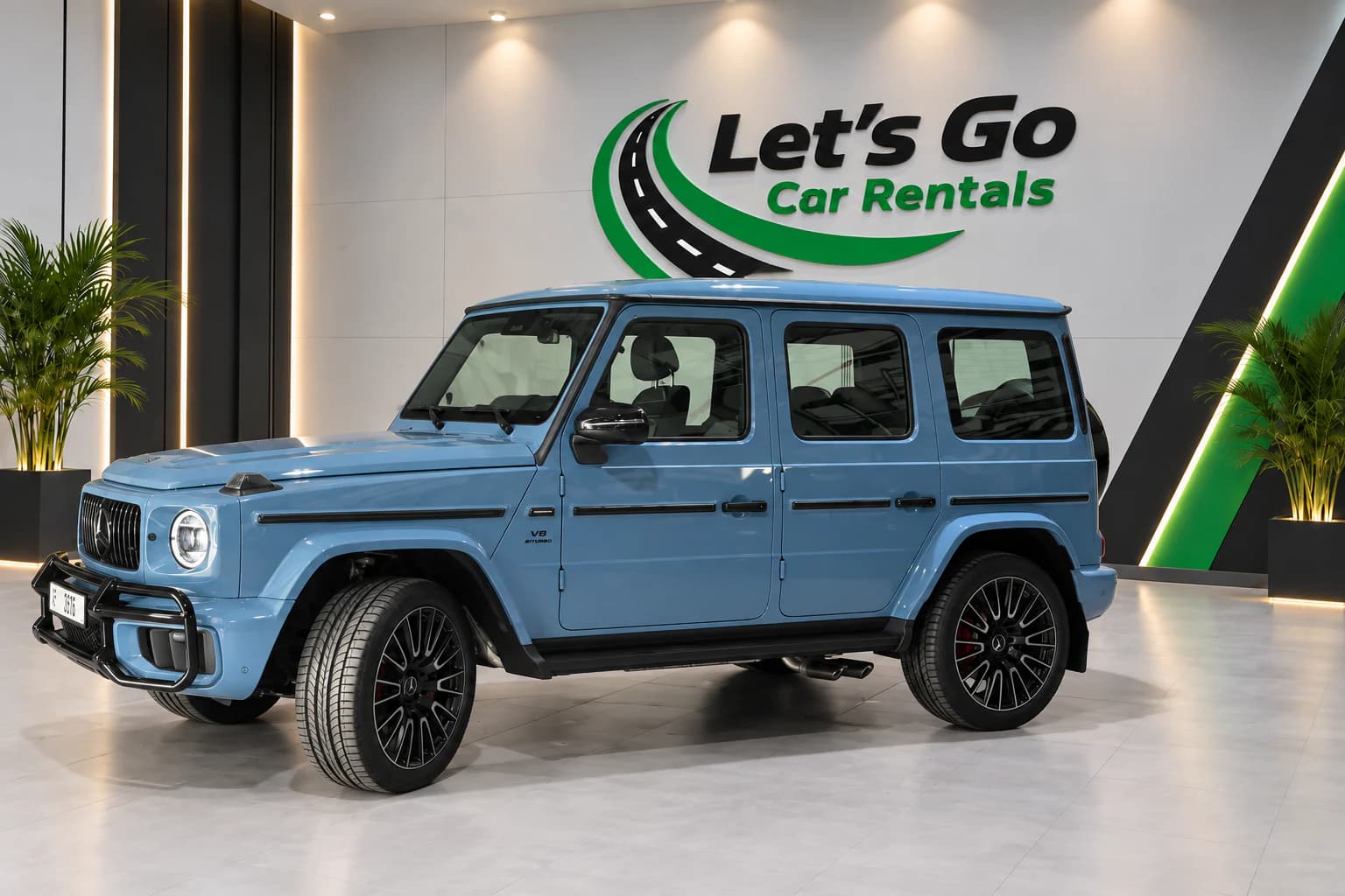 Mercedes G63 AMG Night Package 2025 rental in Dubai – view 4