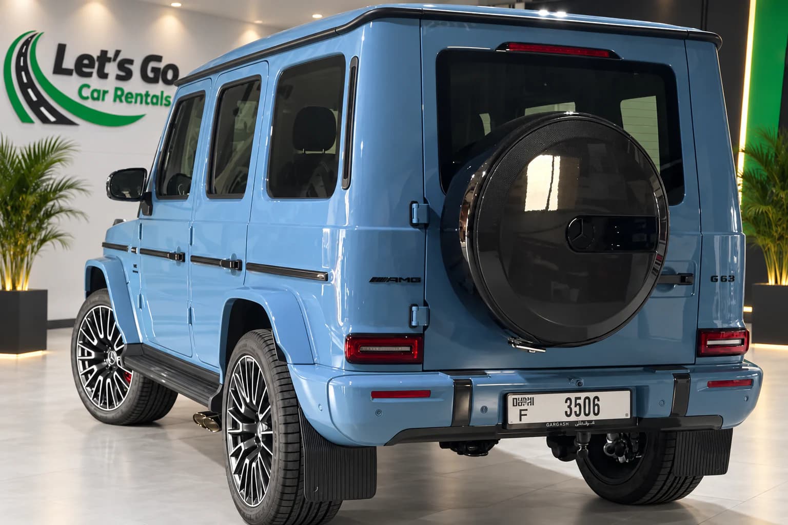 Mercedes G63 AMG Night Package 2025 rental in Dubai – view 5
