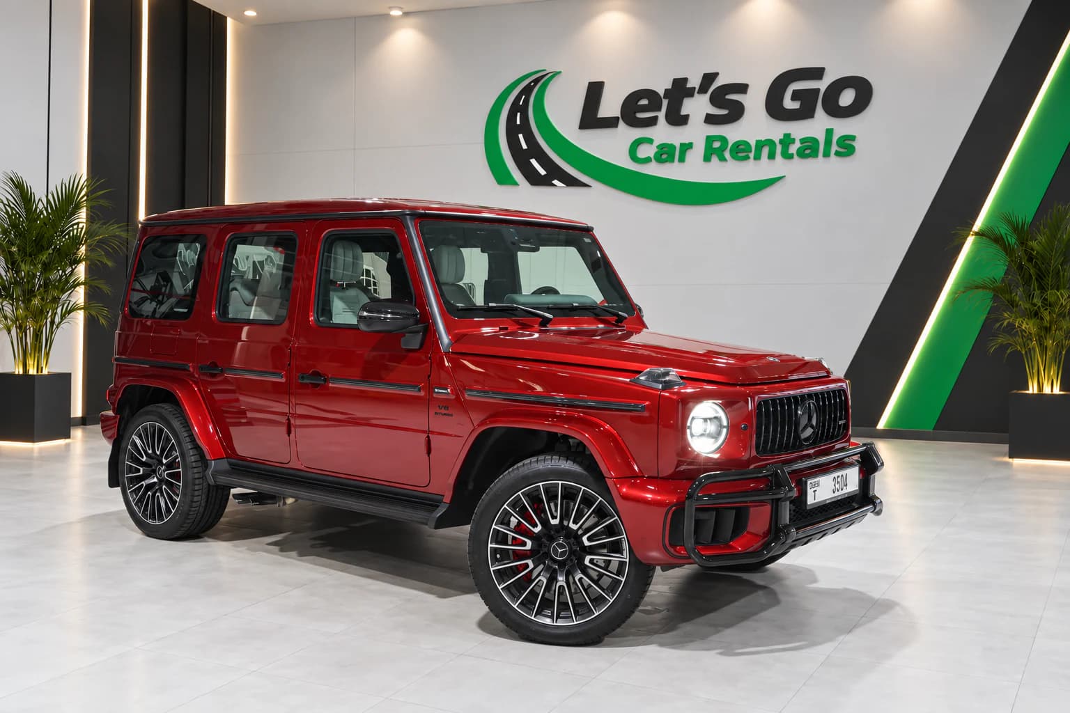Mercedes G63 AMG Night Package 2025 rental in Dubai – view 2