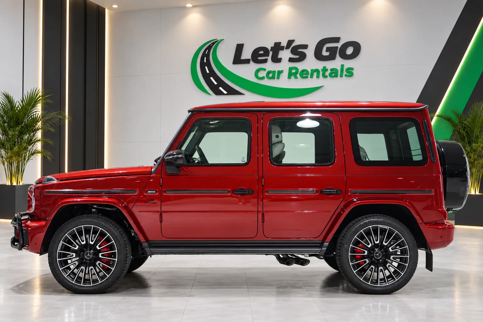 Mercedes G63 AMG Night Package 2025 rental in Dubai – view 3