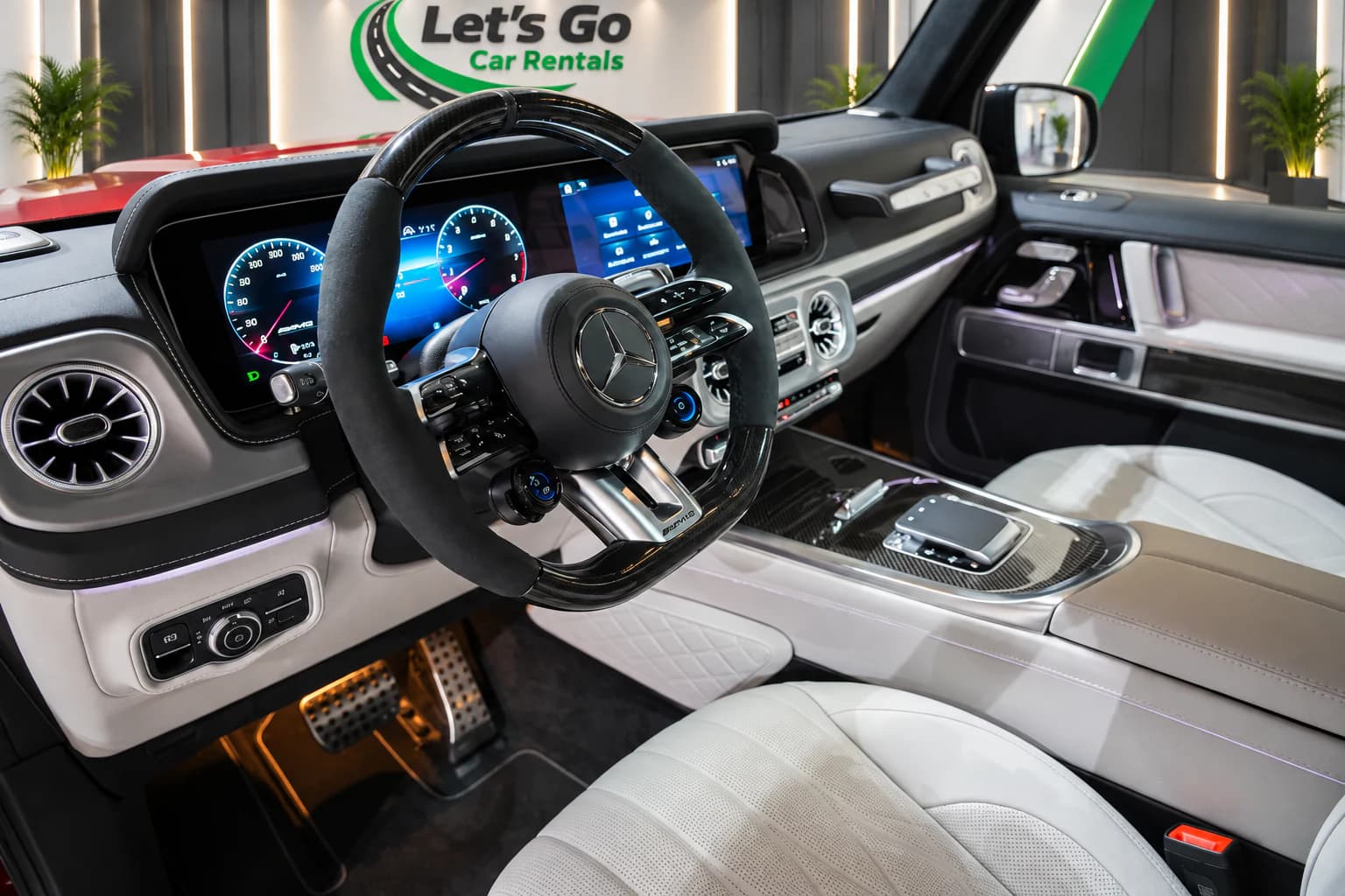 Mercedes G63 AMG Night Package 2025 rental in Dubai – view 4