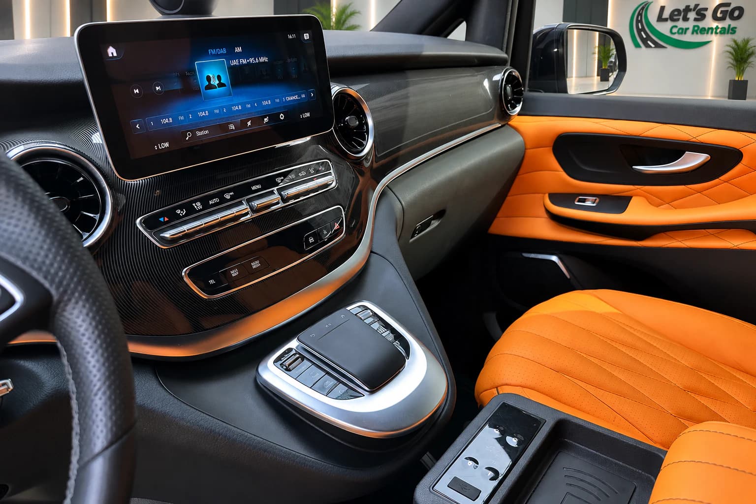 Mercedes V250 Falcon Edition 2023 rental in Dubai – view 4