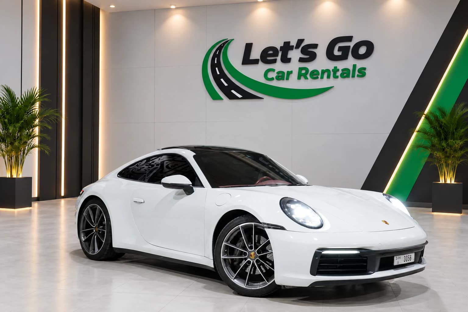 Porsche 911 Carrera 2022 rental in Dubai – view 2