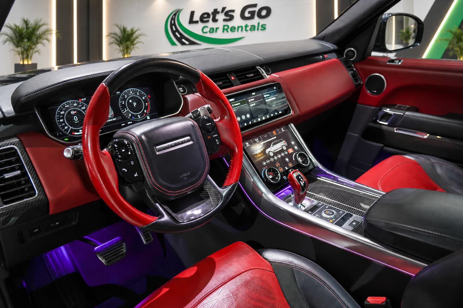 Range Rover Sport SVR 2023 rental in Dubai – view 4