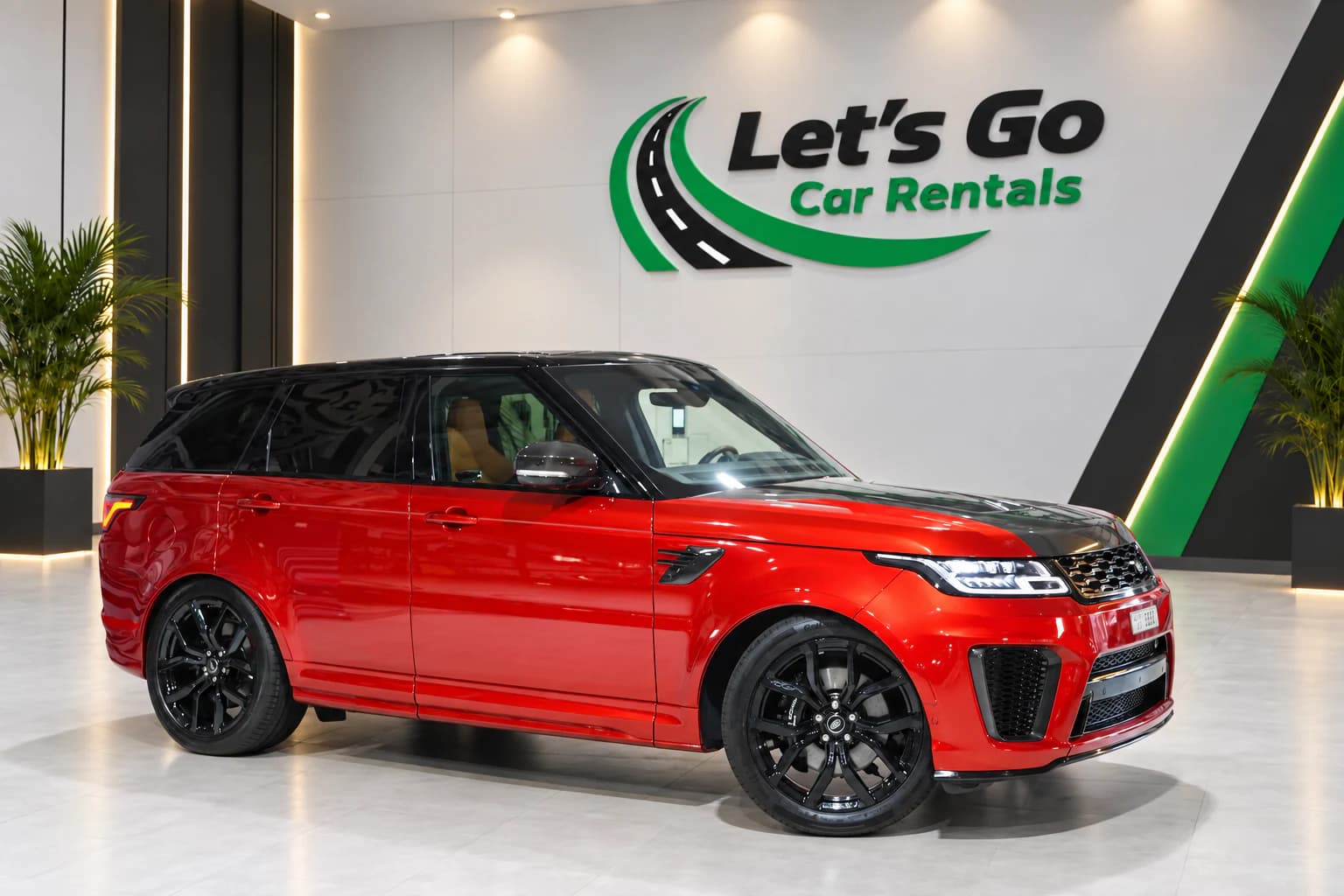Range Rover Sport SVR 2023 rental in Dubai – view 2