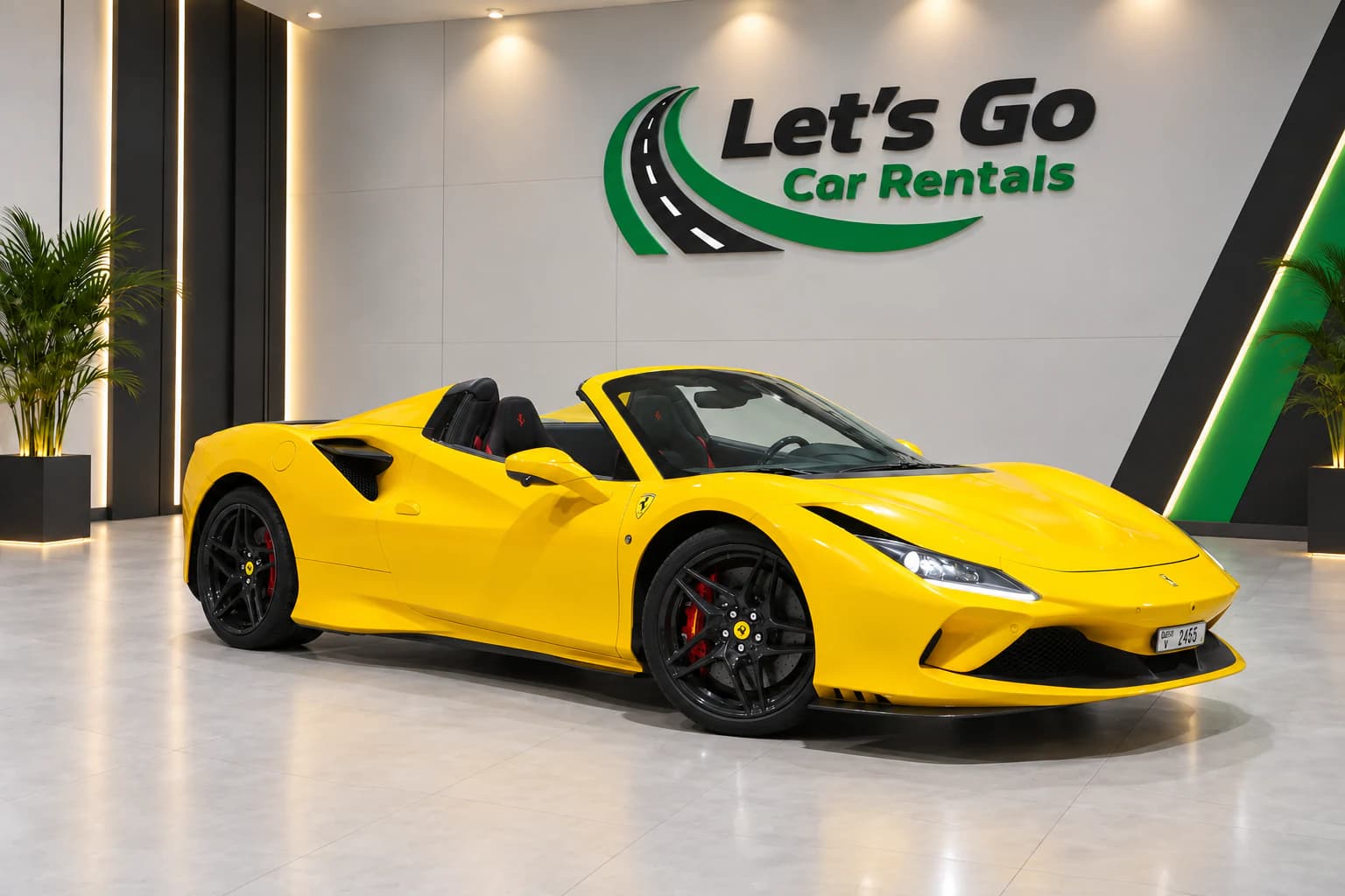 Ferrari F8 Spider 2023 rental in Dubai – view 2