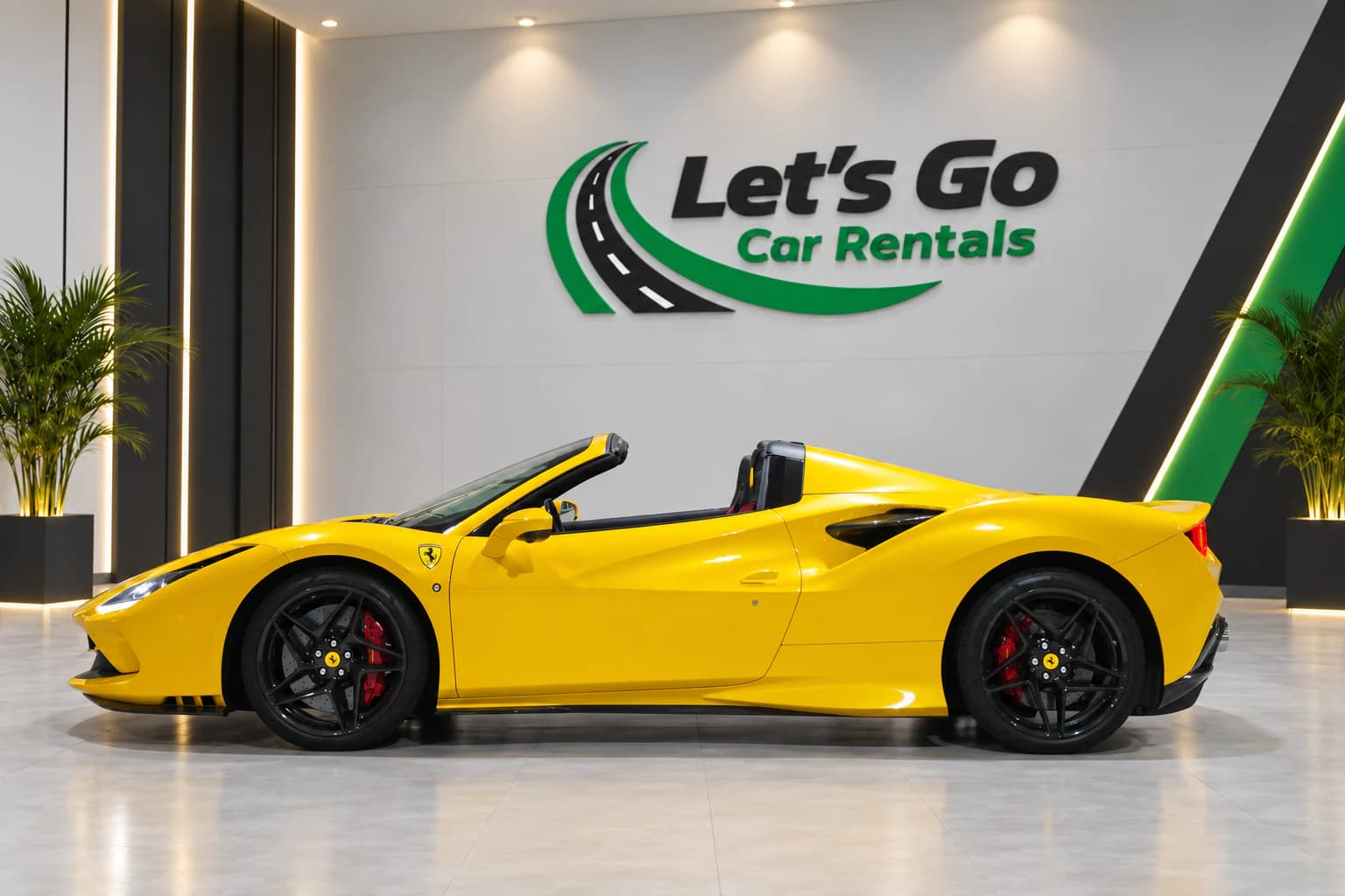 Ferrari F8 Spider 2023 rental in Dubai – view 3