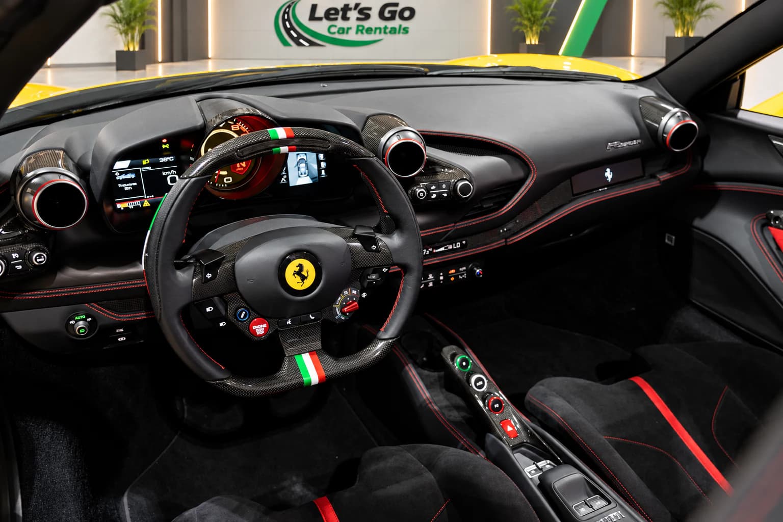 Ferrari F8 Spider 2023 rental in Dubai – view 4
