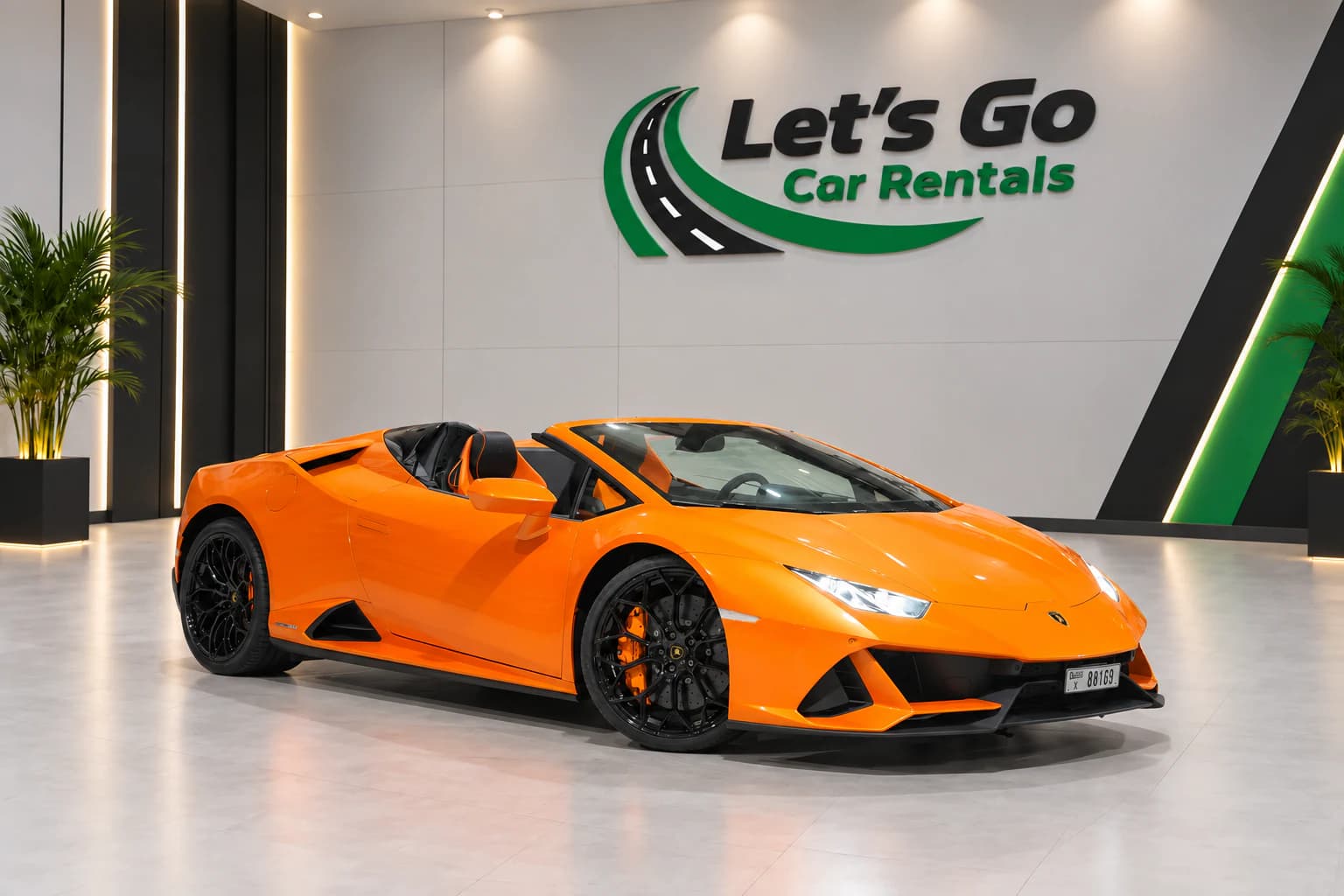 Lamborghini Huracan EVO Spyder 2024 rental in Dubai – view 2